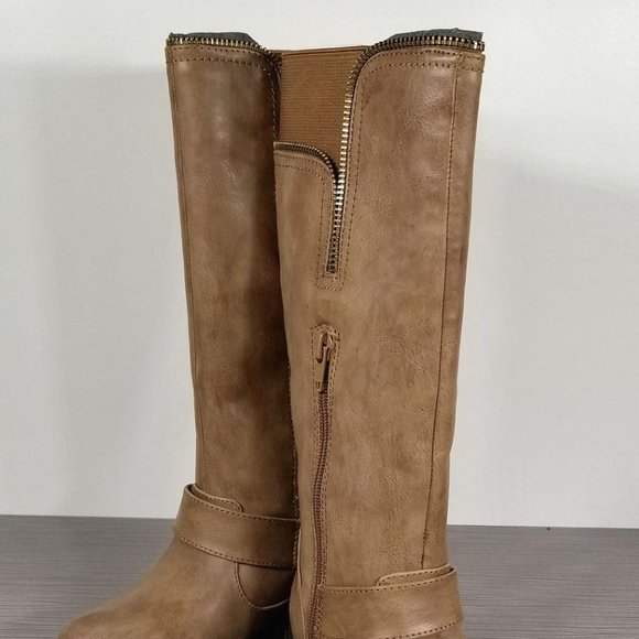 Steve Madden 'Jloulie' Boot, Brown, Little Kid Size 13 - Picture 10 of 14